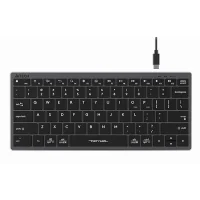 Клавиатура A4Tech Fstyler FX51 (серый/черный) фото 1
